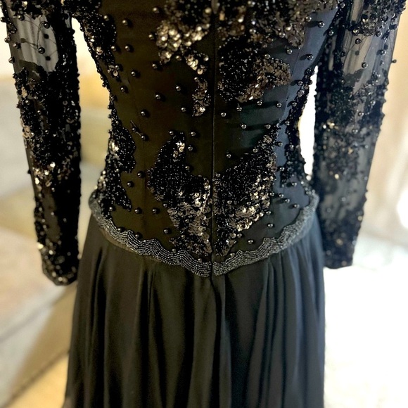 A.J. Bari Black Sequin Mini Dress✨ - Picture 16 of 16